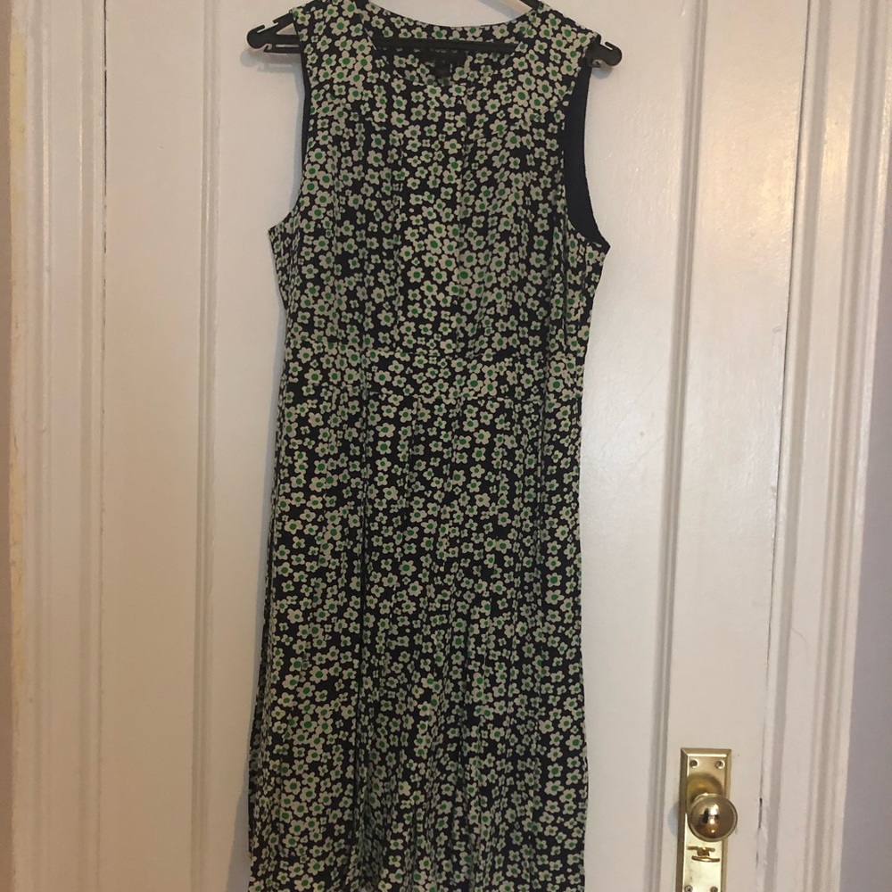 J Crew silk dress size 10
